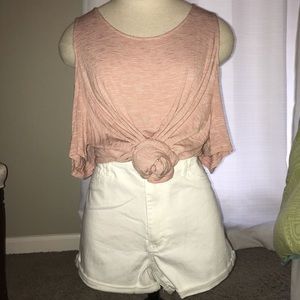 Cold shoulder top